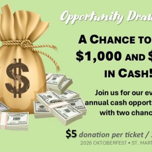 Cash - Opportunity Drawing
