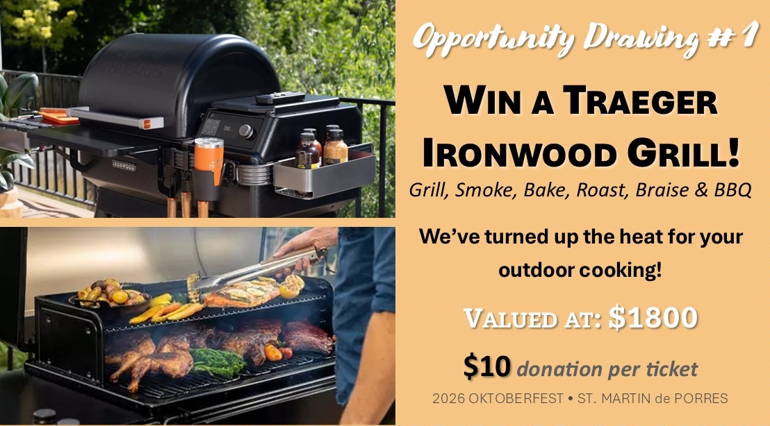 Traeger Grill - Opportunity Drawing